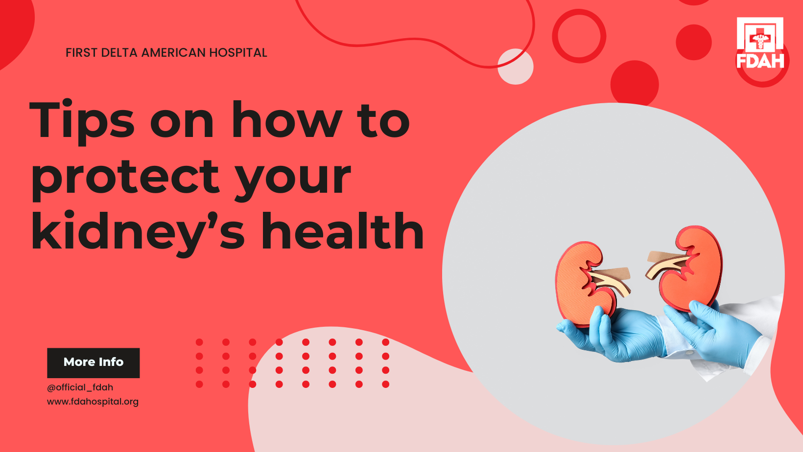 Photo cover says, "Tips on how to protect your kidney's heart health."