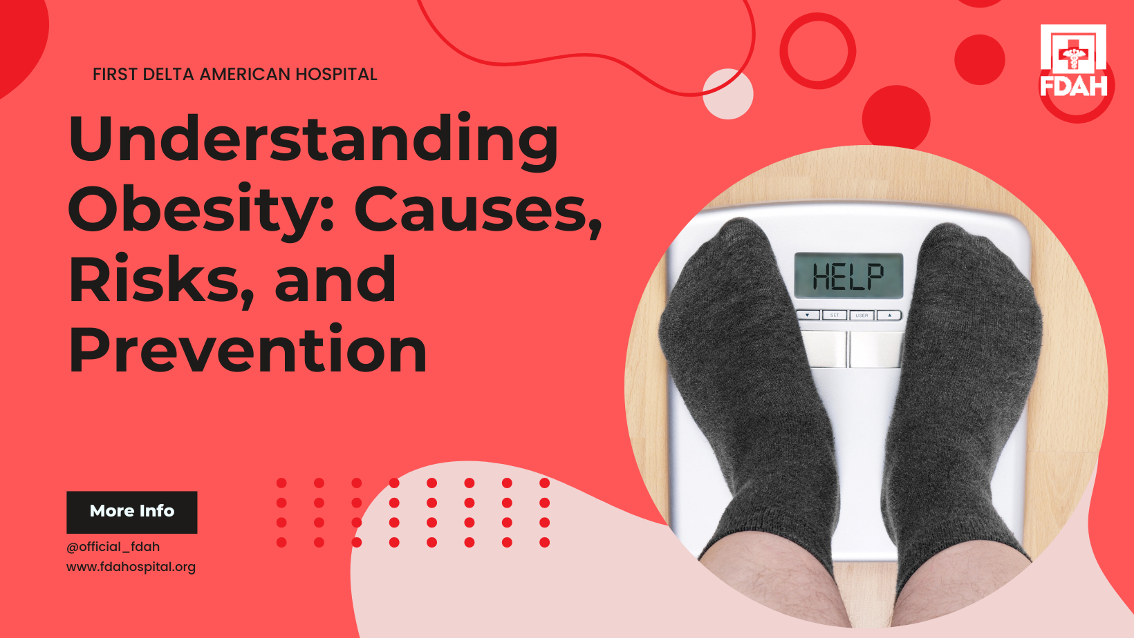 Obese man standing on a weight scale